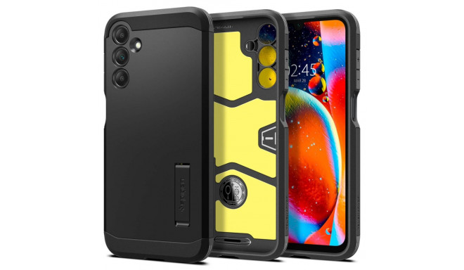 Kaitseümbris Tough Armor, Samsung Galaxy A15 / A15 5G, must, Spigen