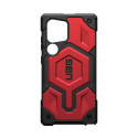 Kaitseümbris Monarch Pro, Samsung Galaxy S24 Ultra, punane, magnetringiga, Urban Armor Gear (UAG)