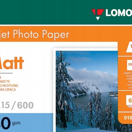 Lomond Photo Inkjet Paper Matte 180 g/m2 10x15, 600 sheets