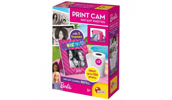 Barbie photo paper for camera Print Cam 2pcs