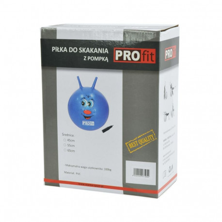 Profit DK 2103 Jumping Ball 55 cm Blue