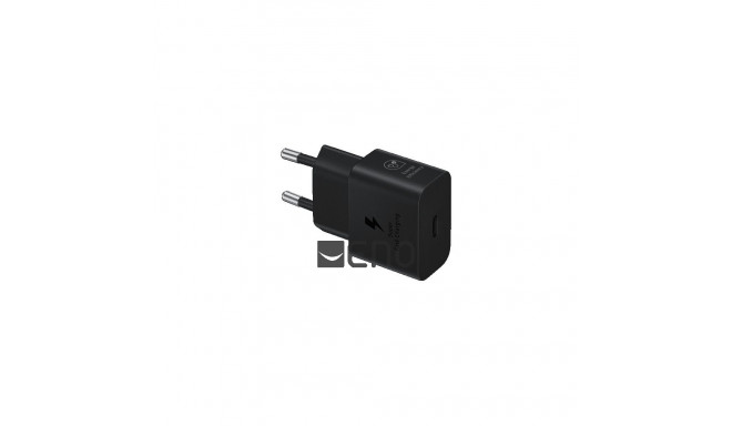 Samsung Schnellladegerät USB-C 25W+USB-C-Kabel 1m schwarz