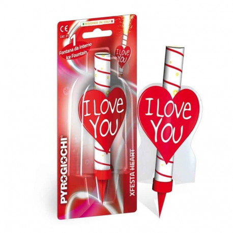 Pyrogiochi tordivulkaan I love You, 50 sek