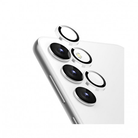 Crong Lens Ring - Szkło hartowane na obiektyw aparatu Samsung Galaxy S24 (przezroczysty)
