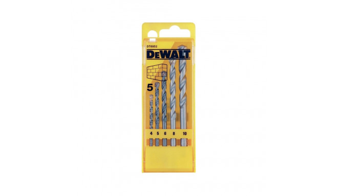 5PCS MASONRY DRILLS IN CASSETTE