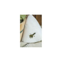 SAUNA HAT WITH WHISK PICTURE WHITE WOOL