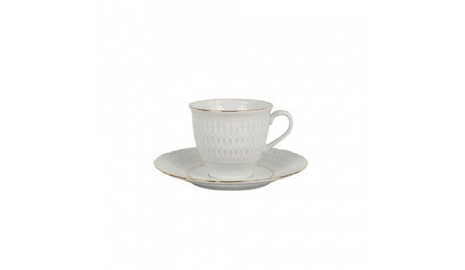 CUP+SAUCER SOFIA-B014 250ML DOMOLETTI