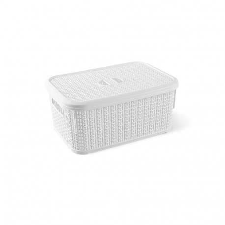 korv 6L KNIT M-066 valge