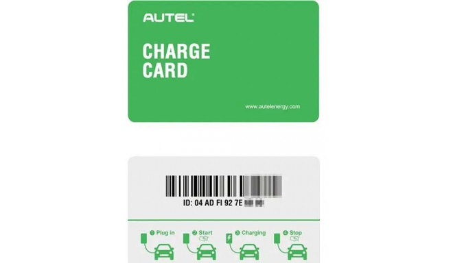 Autel electric car charger RFID card