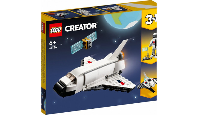 The LEGO Creator 3in1 Space Shuttle (31134) is a compact and versatile building set