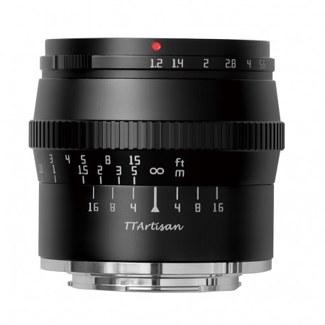 TTArtisan objektiiv 50mm f/1,2 Canon RF (APS-C)