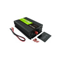 Green Cell PowerInverter LCD 12V to 230V 2000W/40000W car inverter with LCD display - pure sine wave