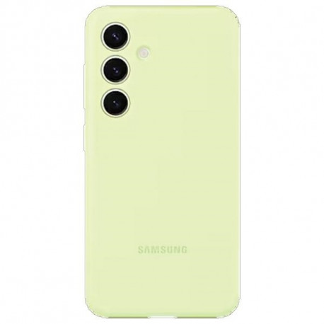 Samsung Silicone Cover for Samsung Galaxy S24 Plus lime