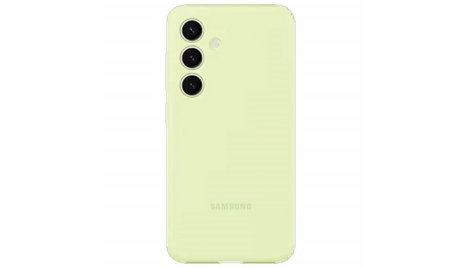 Samsung Silicone Cover for Samsung Galaxy S24 Plus lime