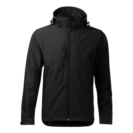 Adler meeste softshell kapuutsiga 522 must 4XL