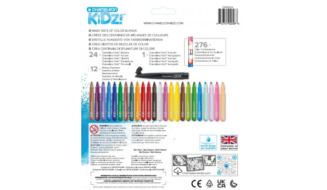 BLENDY PENS Stationery set Markers Blend and Spray, 24 pcs