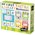 HEADU Montessori My First Tactile Library edu