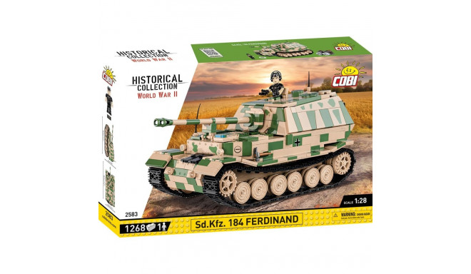 Sd.Kfz. 184 Ferdinand
*   Type: Heavy tank destroyer (*Jagdpanzer*
