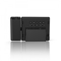 Hama projection alarm clock Plus Charge black