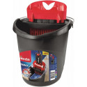 Mop with Dual Action Bucket Vileda Ultramax Mop Set Black