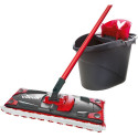 Mop with Dual Action Bucket Vileda Ultramax Mop Set Black