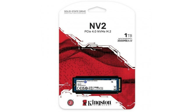 Cietais Disks Kingston NV2 1 TB 1 TB SSD