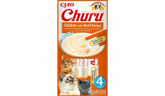 Snack for Cats Inaba Churu 4 x 14 g Курица Телятина