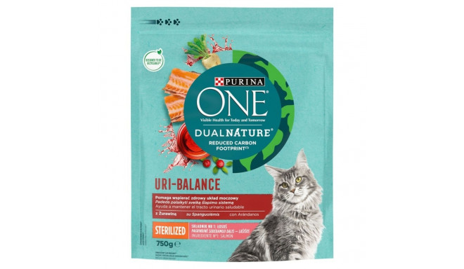 Cat food Purina Dual Nature Uri-Balance Sterilized Adult Salmon 750 g