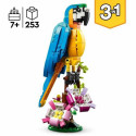 Playset Lego Creator 31136 Exotic parrot with frog and fish 3-in-1 253 Tükid, osad