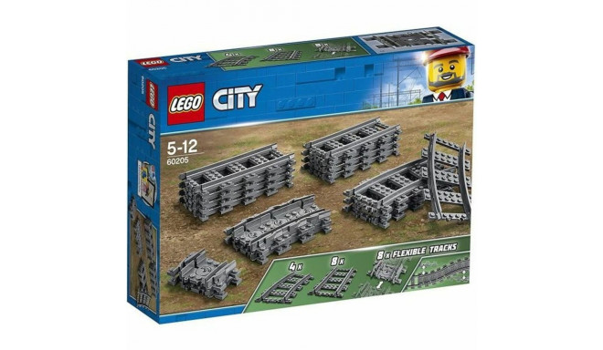 Playset   Lego City 60205 Rail Pack         20 Tükid, osad