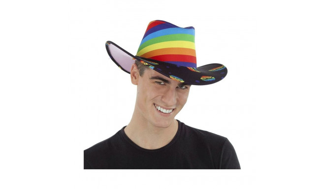 Hat My Other Me Kiss Rainbow One size