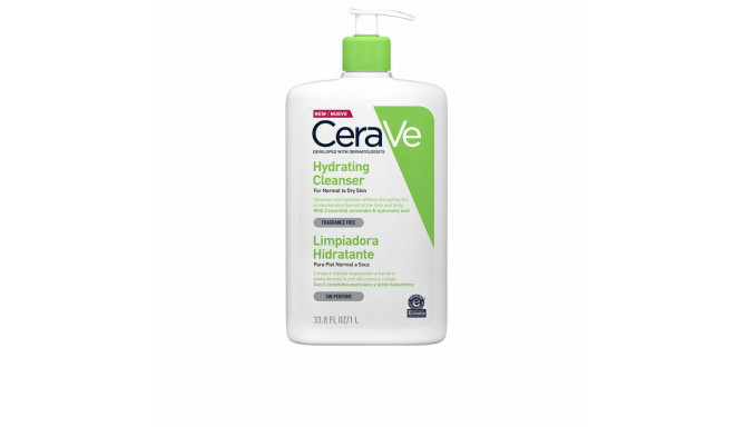 Очищающий гель для лица CeraVe Hydrating Cleanser 1 L