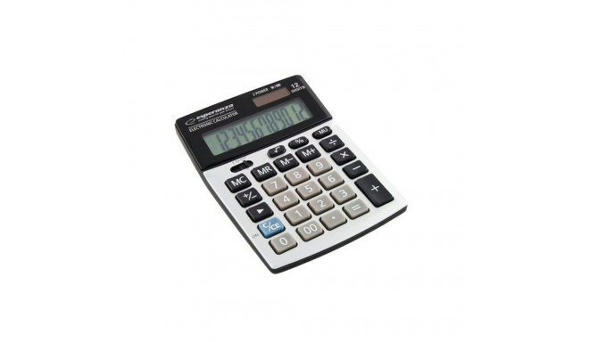 Calculator Esperanza ECL102 Black/Silver