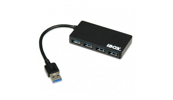 USB Centrmezgls Ibox IUH3F56 Melns