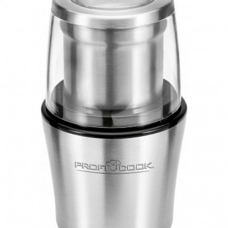 Coffee Grinder Clatronic PC-KSW 1021 White Steel 200 W