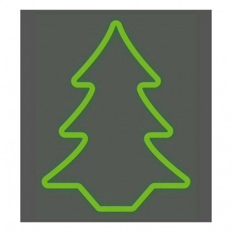 Dekoratiivkuju EDM 72128 Flexiled Roheline Kuusk 45 x 3 x 62 cm