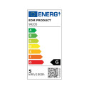 Elektripirn Küünal EDM 5 W E14 G 400 lm (6400K)