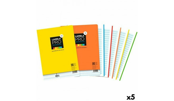 Replacement sheets Lamela Multicolour A4 100 Sheets 4 mm (5 Units)