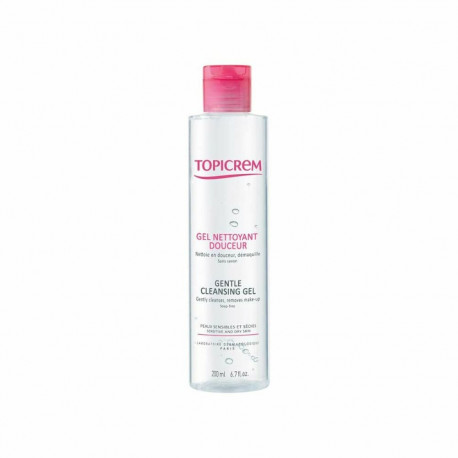 Näo puhastamise geel Topicrem Hydra+ 200 ml