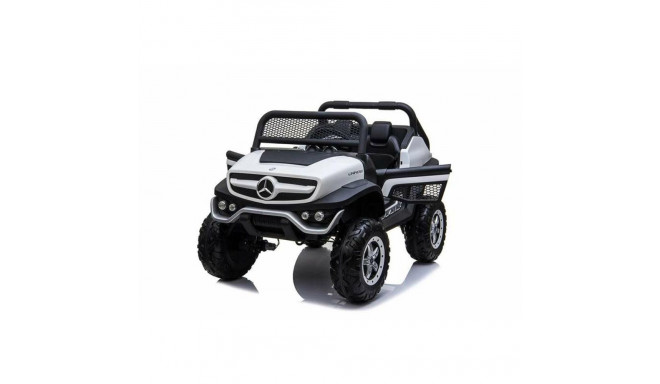 Laste elektriauto Mercedes Benz Unimog Valge 12 V