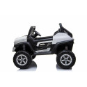 Laste elektriauto Mercedes Benz Unimog Valge 12 V