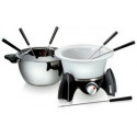 Unold Fondue set for 6 people (stainless steel/black, retail)