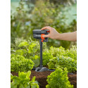 Gardena Micro-Drip-System Extension Pipe for Square Sprinkler OS 90 (dark grey, 2 pieces, 20cm, mode