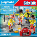 PLAYMOBIL 71244 City Life - rescue team, construction toy