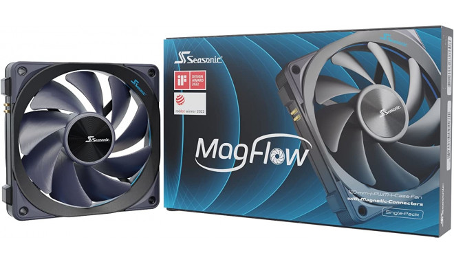 Seasonic MagFlow 1225 PWM, case fan (black, 1-fan kit)