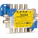 TechniSat TechniSwitch 5/8 mini LAN, multi-switch (yellow/silver)