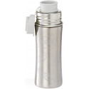 Affenzahn drinking bottle Koala (grey/stainless steel, 0.33 liters)