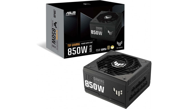 ASUS TUF Gaming 850W Gold, PC power supply (black, 4x PCIe, cable management, 850 watts)