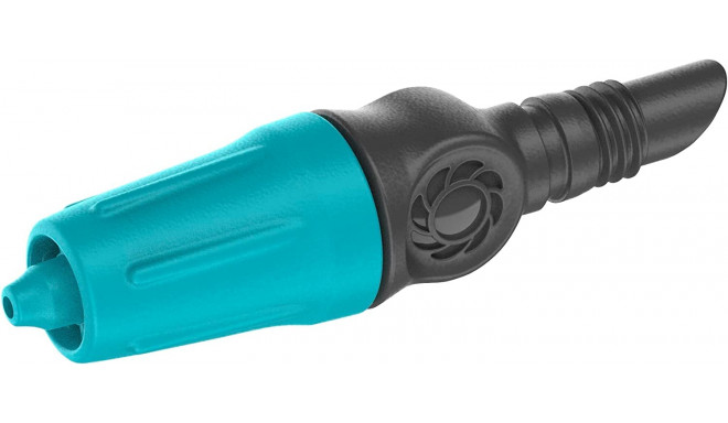 GARDENA Micro-Drip-System Adjustable End Drip Head 0-15 l/h (black/turquoise, 10 pieces, model 2023)