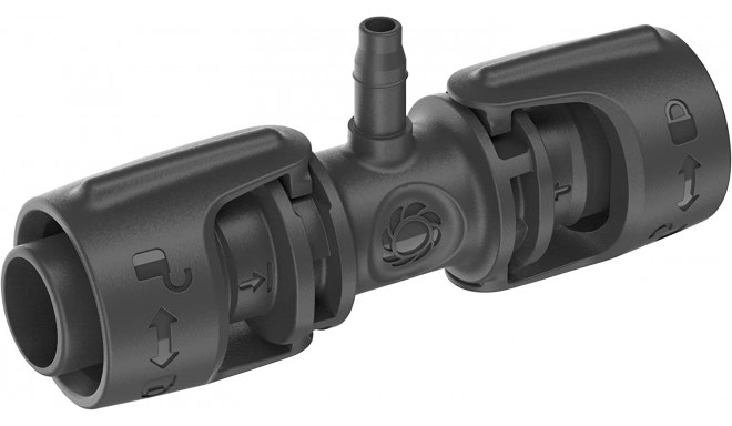 GARDENA Micro-Drip-System T-piece 13mm (1/2") > 4.6mm (3/16"), connection (dark grey, 5 pieces, mode